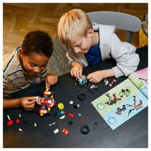 LEGO DREAMZzz Cooperio tigro robotas ir Zero greitasis automobilis LEGO DREAMZzz Cooperio tigro robotas ir Zero greitasis automobilis