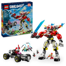 LEGO DREAMZzz Cooper's Tiger Mech Zero's Hot Rod Car LEGO DREAMZzz Cooper's Tiger Mech Zero's Hot Rod Car