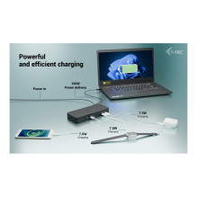 i-tec C31INTGTRI4KDOCPDCH laptop dock / port replicator