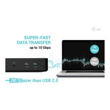 i-tec C31INTGTRI4KDOCPDCH laptop dock / port replicator