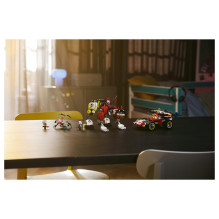 LEGO DREAMZzz Cooperio tigro robotas ir Zero greitasis automobilis LEGO DREAMZzz Cooperio tigro robotas ir Zero greitasis automobilis