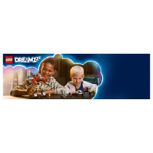 LEGO DREAMZzz Cooperio tigro robotas ir Zero greitasis automobilis LEGO DREAMZzz Cooperio tigro robotas ir Zero greitasis automobilis
