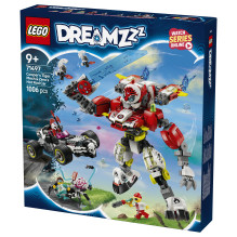 LEGO DREAMZzz Cooperio tigro robotas ir Zero greitasis automobilis LEGO DREAMZzz Cooperio tigro robotas ir Zero greitasis automobilis