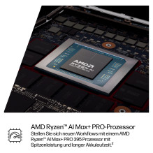 HP ZBook Ultra 14 G1a AMD Ryzen AI Max+ PRO 395 14 colių WUXGA 128GB 2TB / SSD W11P HP ZBook Ultra 14 G1a AMD Ryzen AI Max+ PRO 395 14 colių WUXGA 128GB 2TB / SSD W11P