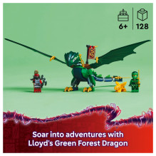 LEGO NINJAGO Lloydo žaliasis miško drakonas LEGO NINJAGO Lloydo žaliasis miško drakonas