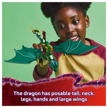 LEGO NINJAGO Lloyd's Green Forest Dragon