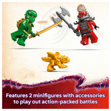 LEGO NINJAGO Lloydo žaliasis miško drakonas LEGO NINJAGO Lloydo žaliasis miško drakonas