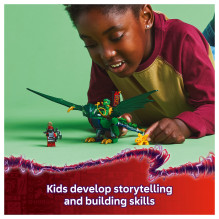 LEGO NINJAGO Lloydo žaliasis miško drakonas LEGO NINJAGO Lloydo žaliasis miško drakonas