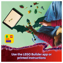 LEGO NINJAGO Lloydo žaliasis miško drakonas LEGO NINJAGO Lloydo žaliasis miško drakonas