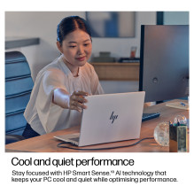 „HP EliteBook 8 G1a“ naujos kartos dirbtinio intelekto kompiuteris