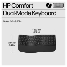 HP 685 Comfort dviejų režimų klaviatūra