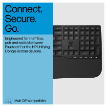 HP 685 Comfort dviejų režimų klaviatūra