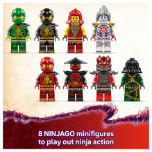 LEGO NINJAGO Susitelkimo arkos drakonas