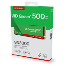 „Western Digital Green WD SN3000 NVMe“