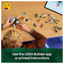LEGO Horizon Aloy ir Varl prieš Shell-Walker ir Sawtooth LEGO Horizon Aloy ir Varl prieš Shell-Walker ir Sawtooth