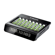 Varta LCD daugiafunkcis įkroviklis + akumuliatoriaus įkroviklis Varta LCD daugiafunkcis įkroviklis + akumuliatoriaus įkroviklis