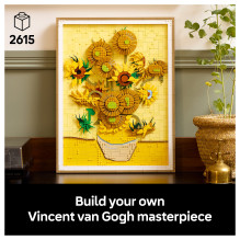 LEGO ART Vincent van Gogh - Saulėgrąžos