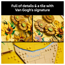 LEGO ART Vincent van Gogh - Saulėgrąžos