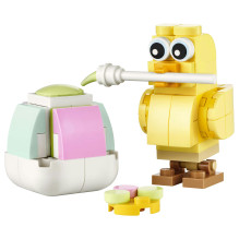 LEGO Creator Velykinių kiaušinių viščiuko dažymo pramogos LEGO Creator Velykinių kiaušinių viščiuko dažymo pramogos