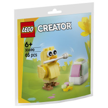 LEGO Creator Velykinių kiaušinių viščiuko dažymo pramogos LEGO Creator Velykinių kiaušinių viščiuko dažymo pramogos