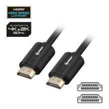 Sharkoon HDMI / HDMI 4K, 2m HDMI cable Sharkoon HDMI / HDMI 4K, 2m HDMI cable