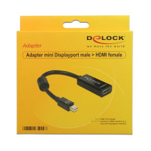 DeLOCK adapteris mini DisplayPort / HDMI DeLOCK adapteris mini DisplayPort / HDMI
