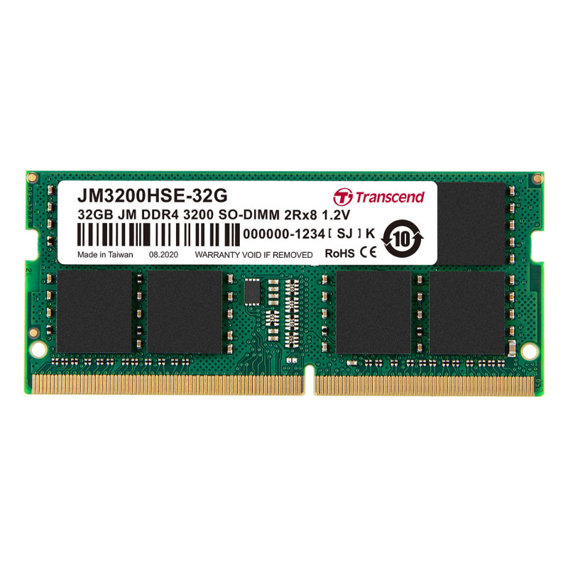 Transcend JetRam JM3200HSE-32G memory module