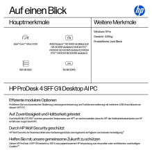 HP ProDesk 4 SFF G1i CU5-235 / 16GB / 512GB / W11Pro HP ProDesk 4 SFF G1i CU5-235 / 16GB / 512GB / W11Pro