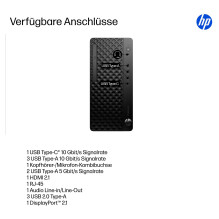 HP ProDesk 4 TWR G1I CU5-235 / 32GB / 512GB / W11Pro
