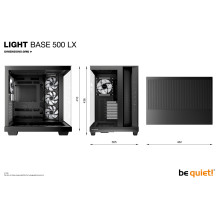 be quiet! Light Base 500 LX Black