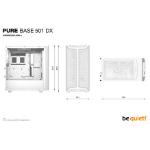 be quiet! Pure Base 501 DX White