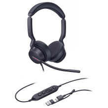 Yealink UH46 dvigubas UC USB-C / A ausinės