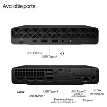 HP EliteDesk Mini 8 G1i CU7-265T / 16 GB / 512 GB / W11Pro HP EliteDesk Mini 8 G1i CU7-265T / 16 GB / 512 GB / W11Pro