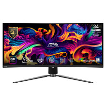 MSI MAG 341CQPDE QD-OLED kompiuterio monitorius