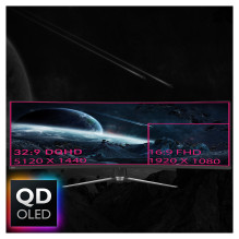 MSI MPG 491CQPDE QD-OLED computer monitor