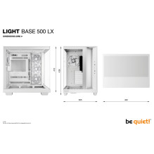be quiet! Light Base 500 LX White