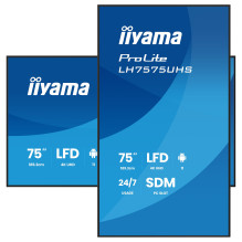 „iiyama LH7575UHS-B2AG“ informacinis ekranas