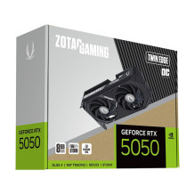 „Zotac GAMING GeForce RTX 5050 Twin Edge OC“ vaizdo plokštė „Zotac GAMING GeForce RTX 5050 Twin Edge OC“ vaizdo plokštė