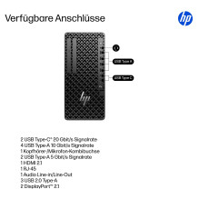 Z1 G1i bokštas CU5 245 / 16 GB / 512 GB / W11Pro Z1 G1i bokštas CU5 245 / 16 GB / 512 GB / W11Pro