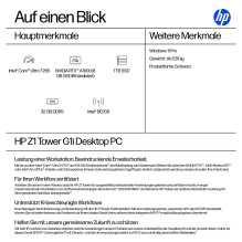 Z1 TWR G1i Ultra7 265 vPro 32 / 1TB W11p Z1 TWR G1i Ultra7 265 vPro 32 / 1TB W11p