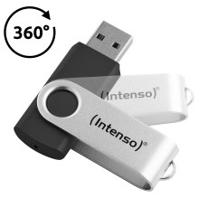 Intenso USB 32GB OFFICE LINE 3.2 Gen1 Silver-Black USB flash drive