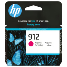 HP 912 rausvai raudona...