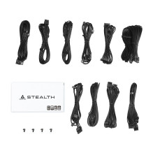 „Chieftec Stealth 1000W Vega M“ serijos SPX-1000-FC 80+ platinos maitinimo blokas „Chieftec Stealth 1000W Vega M“ serijos SPX-1000-FC 80+ platinos maitinimo blokas