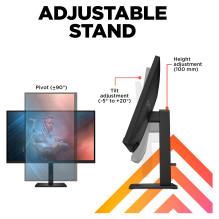 „OMEN by HP“ 27 colių FHD 165 Hz žaidimų monitorius – „OMEN 27“ kompiuterio monitorius