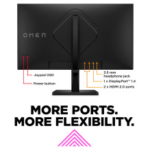 HP OMEN by HP 27q - LED monitorius - žaidimų - 68,6 cm (27")
