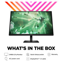 HP OMEN by HP 27q - LED monitor - gaming - 68.6 cm (27")