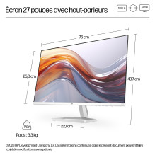 HP 527sa – 5 serija – LED monitorius – 68,6 cm (27 colio) HP 527sa – 5 serija – LED monitorius – 68,6 cm (27 colio)