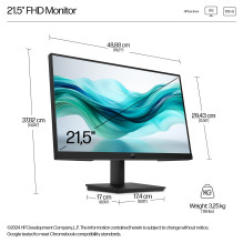 HP Series 3 Pro 21.5 inch FHD Monitor - 322pf computer monitor