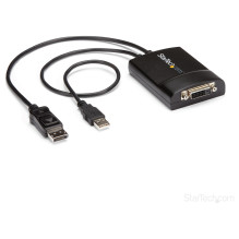 „StarTech.com“ DP2DVID2 vaizdo kabelio adapteris