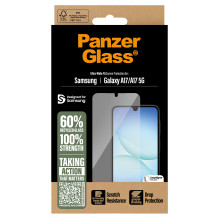 PanzerGlass ® Screen Protector Samsung Galaxy A17, A17 5G, Ultra-Wide Fit w. EasyAligner